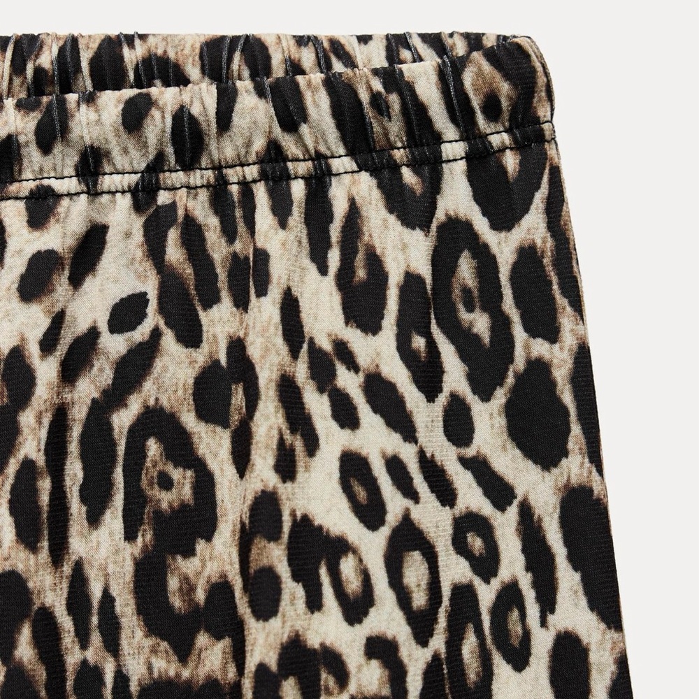 Zara Leopard Pants
